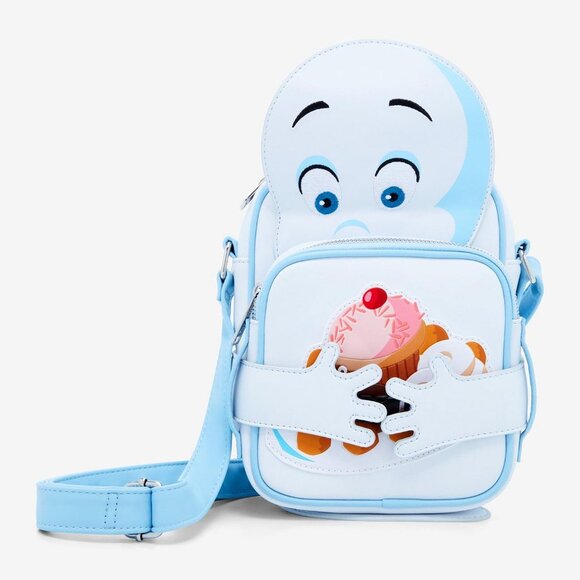 Loungefly Handbags - Loungefly Casper Crossbody with Detachable Pouch